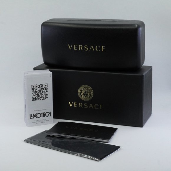 FINAL PRICE NEW VERSACE VE3355U GB1 BLACK 51mm EYEGLASSES - Picture 9 of 9